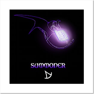 Summoner Fantasy Job Weapon Posters and Art